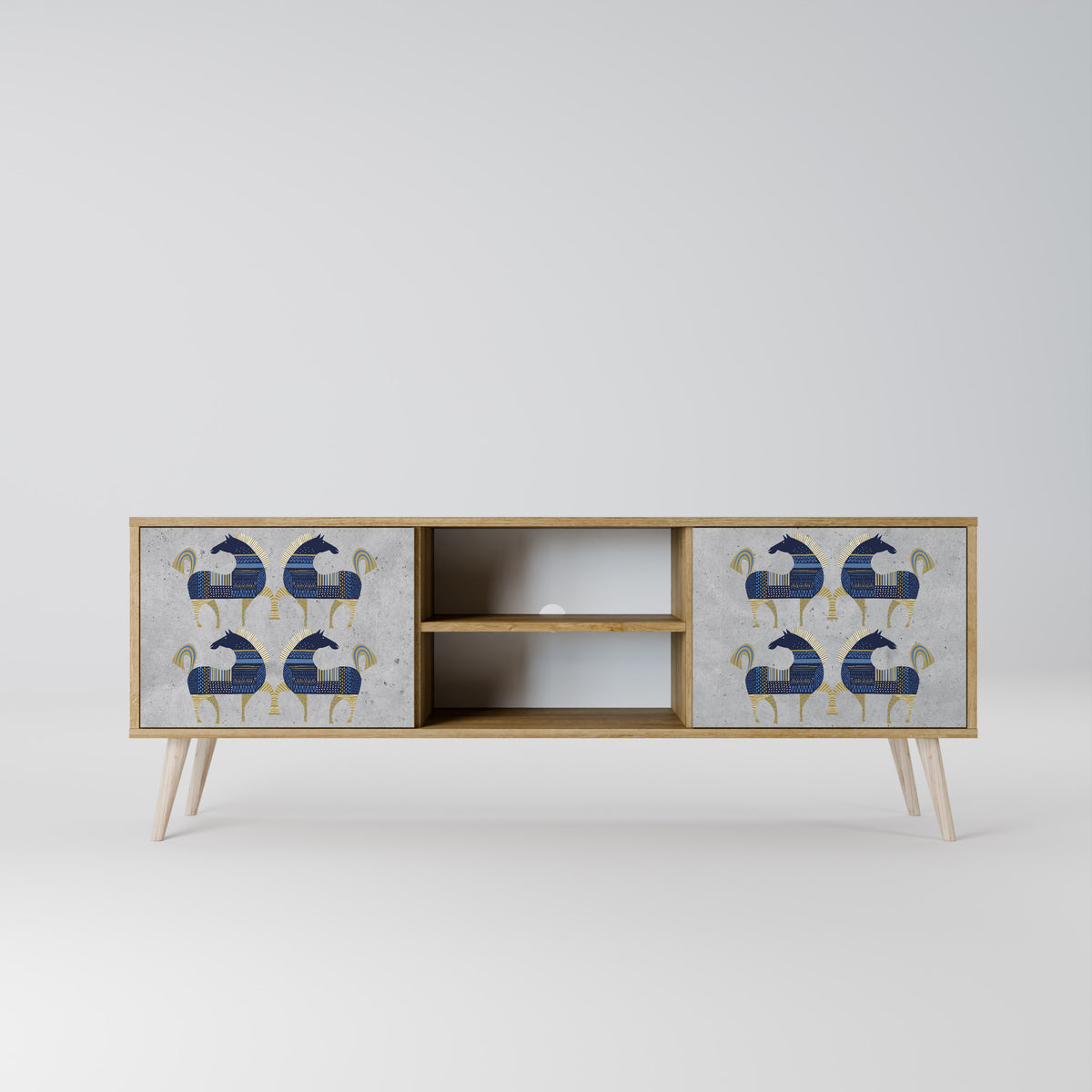 MAJESTIC STEED 2-Door TV Cabinet