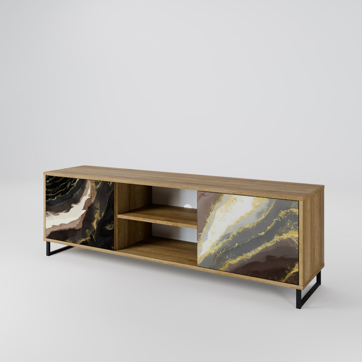 GOLD DUST 2-Door TV Cabinet