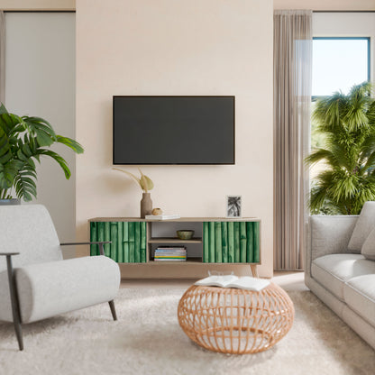 NATURAL GREEN Έπιπλο τηλεόρασης 2-θυρών
