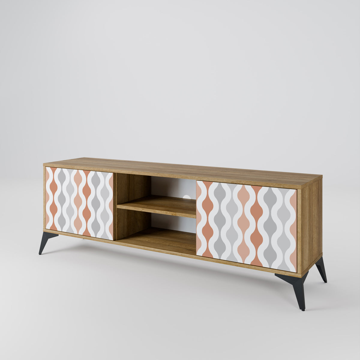 HAZY NOSTALGIA 2-Door TV Cabinet