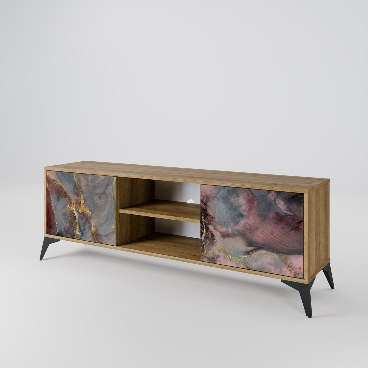 GOLDEN TIDES 2-Door TV Cabinet