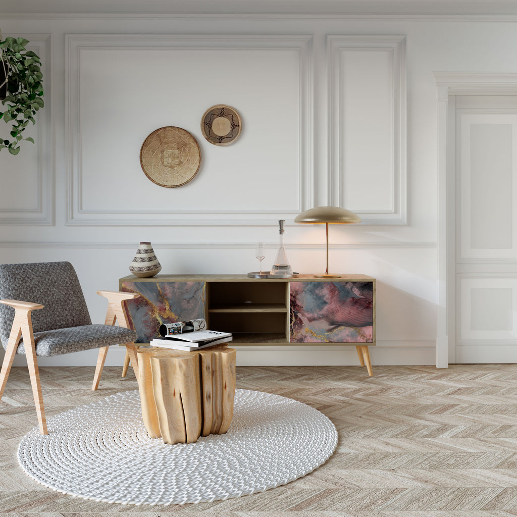 GOLDEN TIDES Έπιπλο τηλεόρασης 2-θυρών