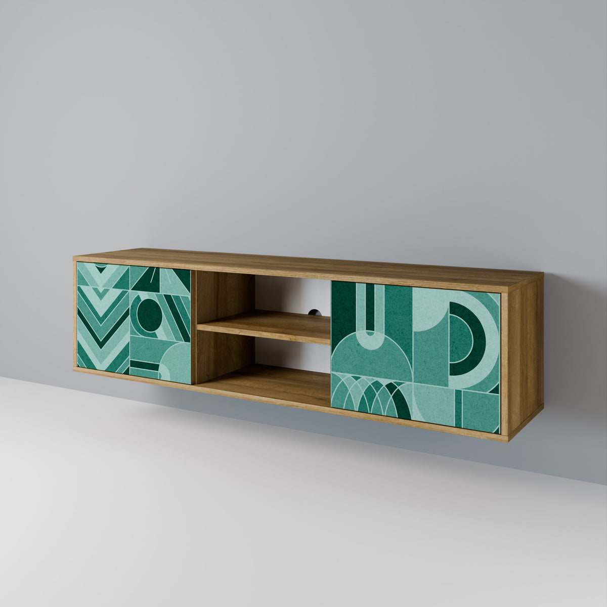 HARMONIC GRID 2-Door TV Cabinet
