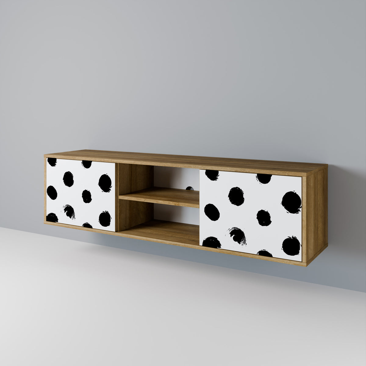 SLIPPING MINUTES Έπιπλο τηλεόρασης 2-θυρών