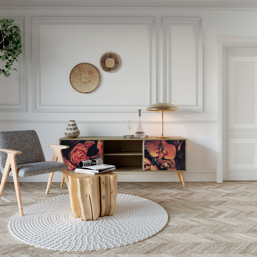 NEVERENDING BLOOM Έπιπλο τηλεόρασης 2-θυρών