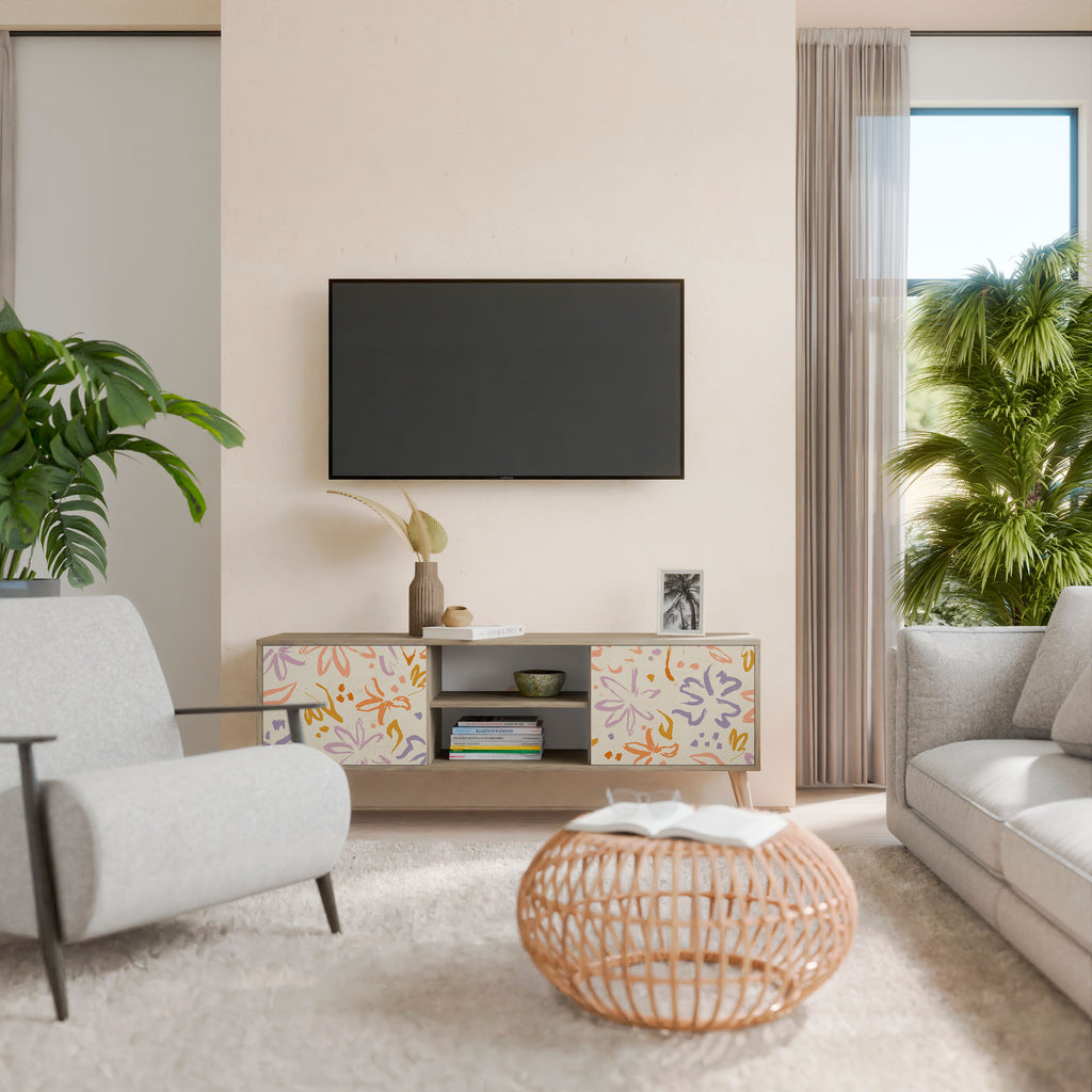 SPRING WHIMSY Έπιπλο τηλεόρασης 2-θυρών