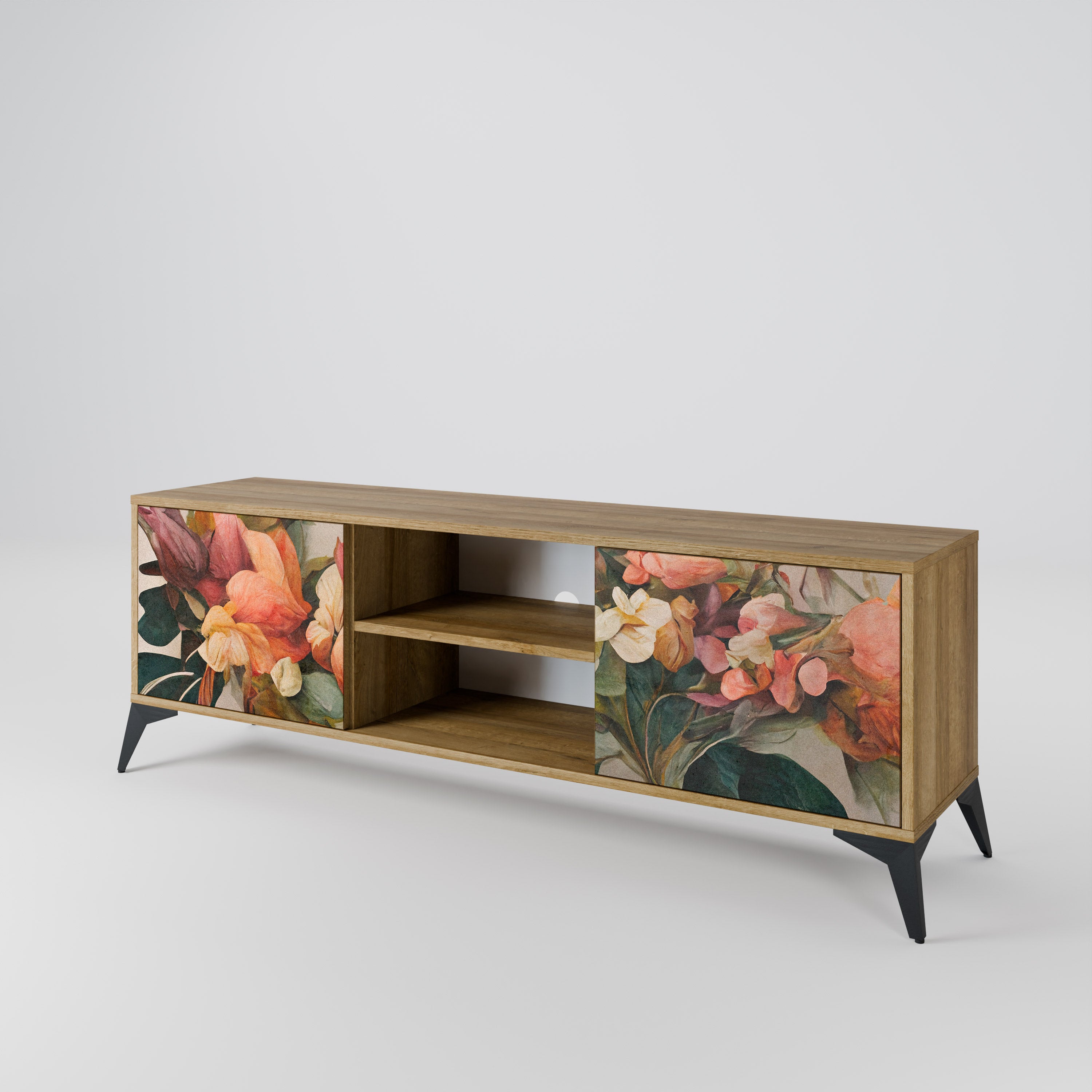 STYLISH BEAUTY 2-Door TV Cabinet
