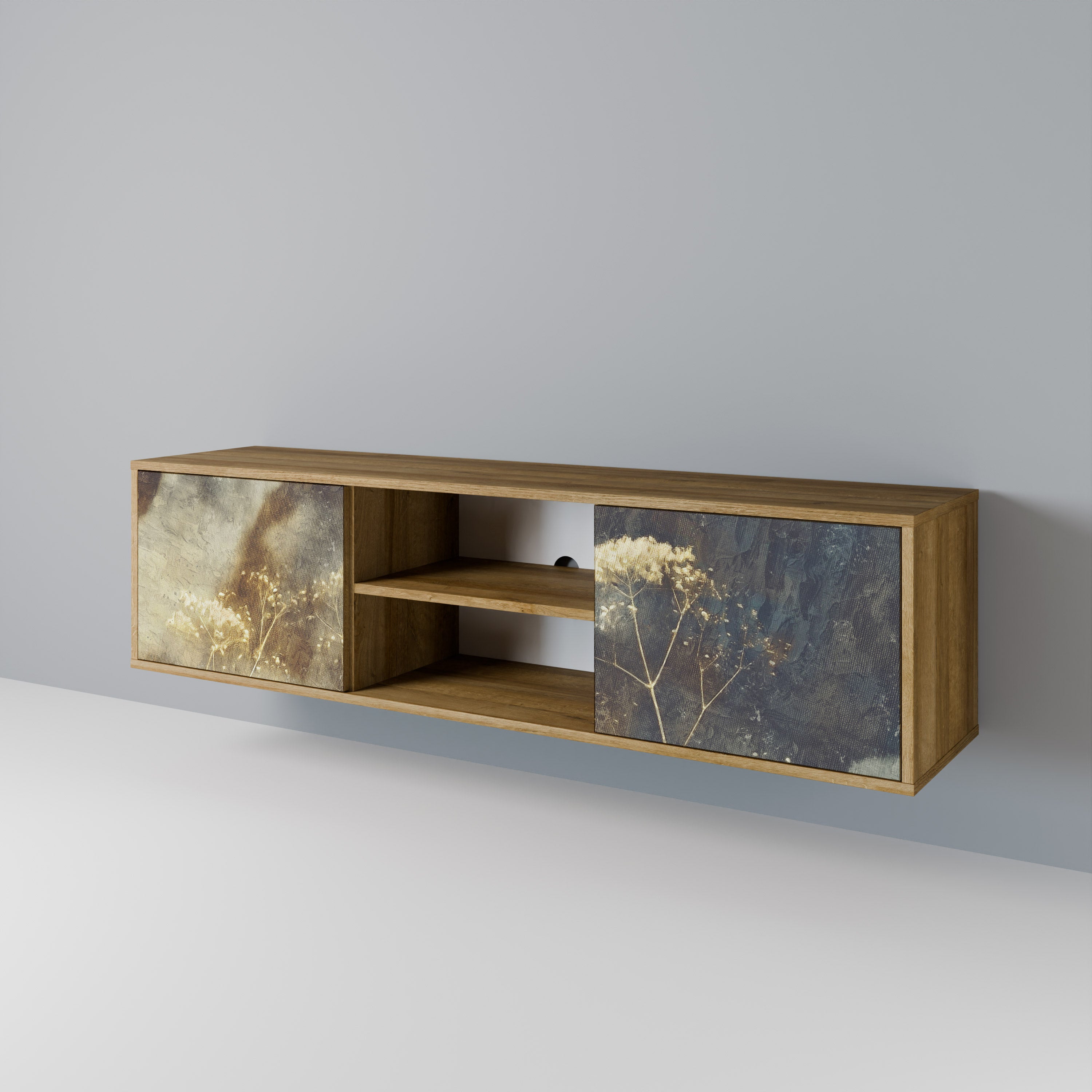 GENTLE POWER 2-Door TV Cabinet