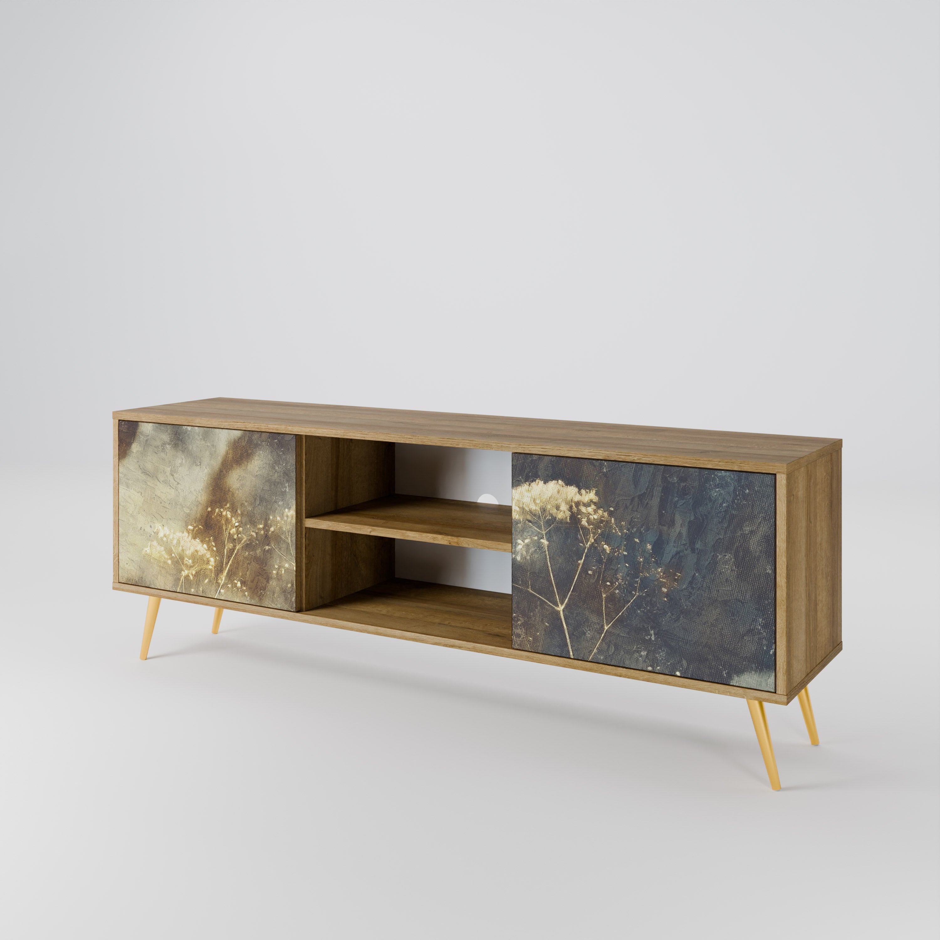 GENTLE POWER 2-Door TV Cabinet