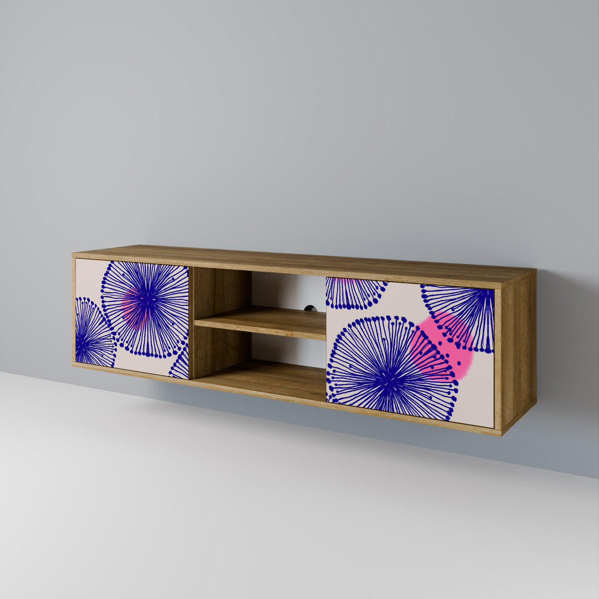 MAGIC NATURE Έπιπλο τηλεόρασης 2-θυρών