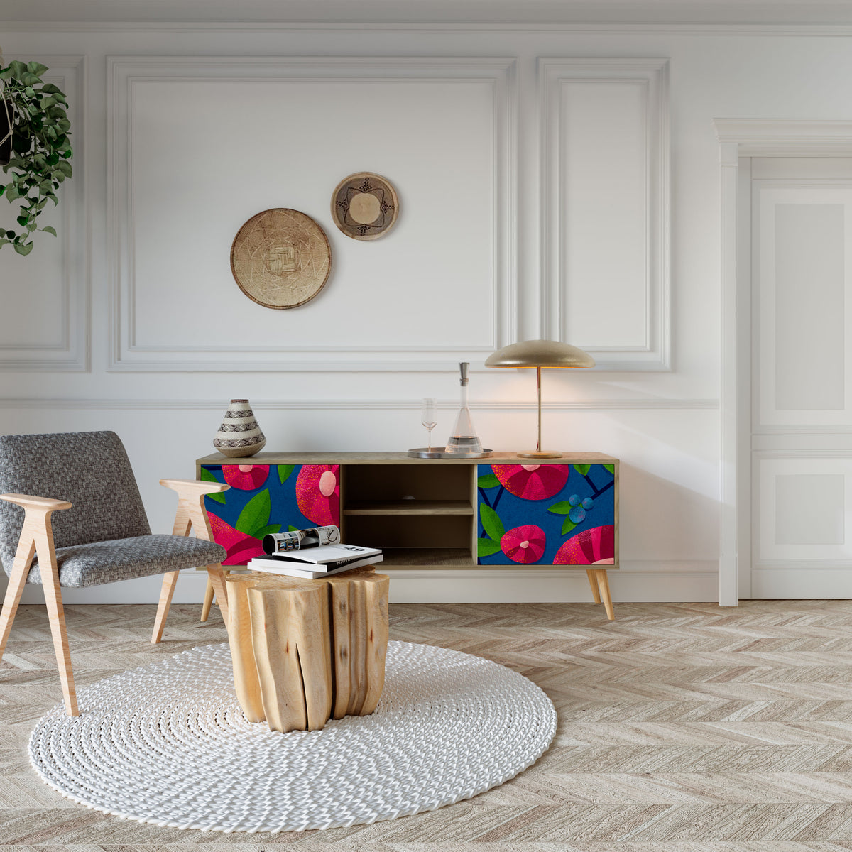 SPRING THOUGHTS Έπιπλο τηλεόρασης 2-θυρών