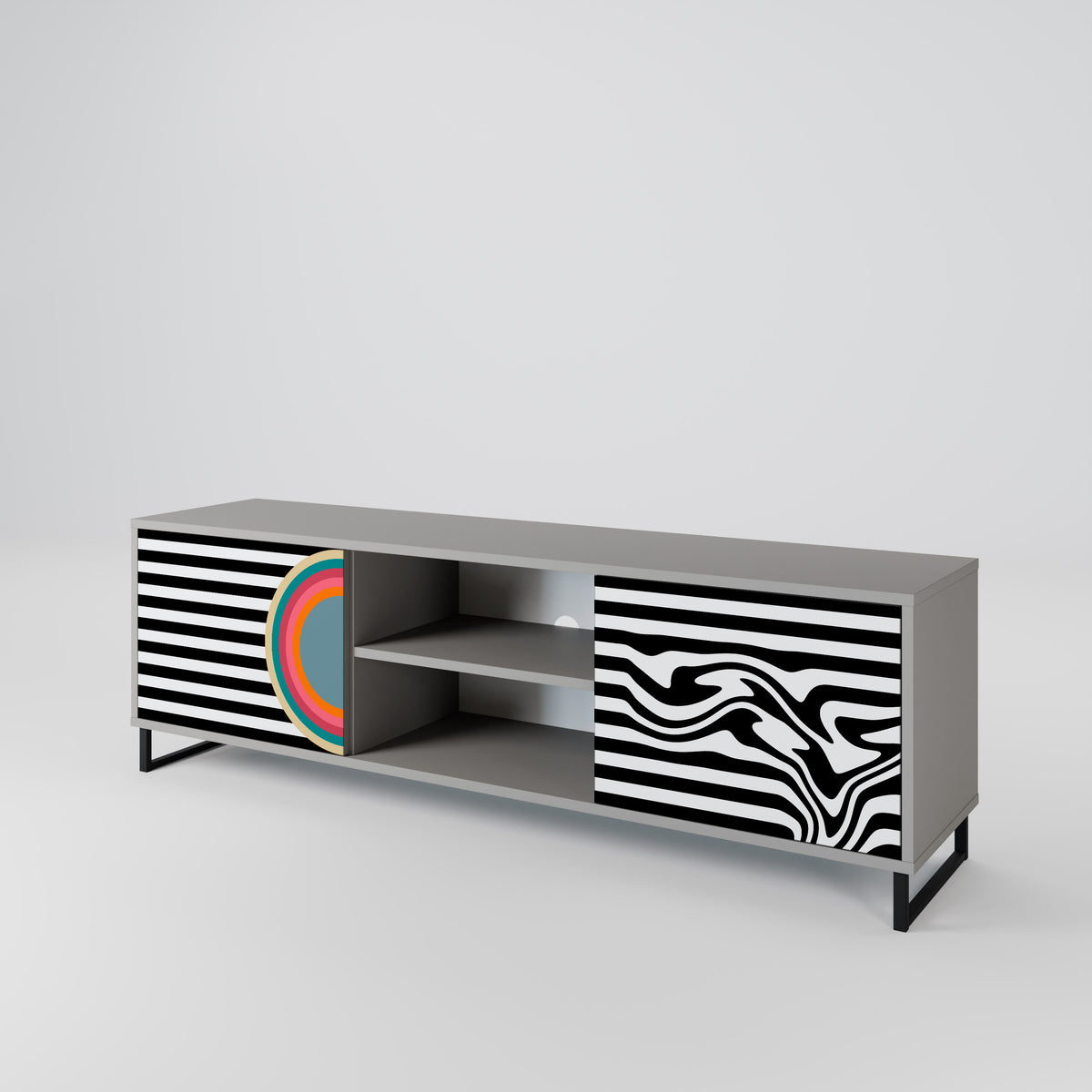 SPECTRA SHOWCASE Έπιπλο τηλεόρασης 2-θυρών