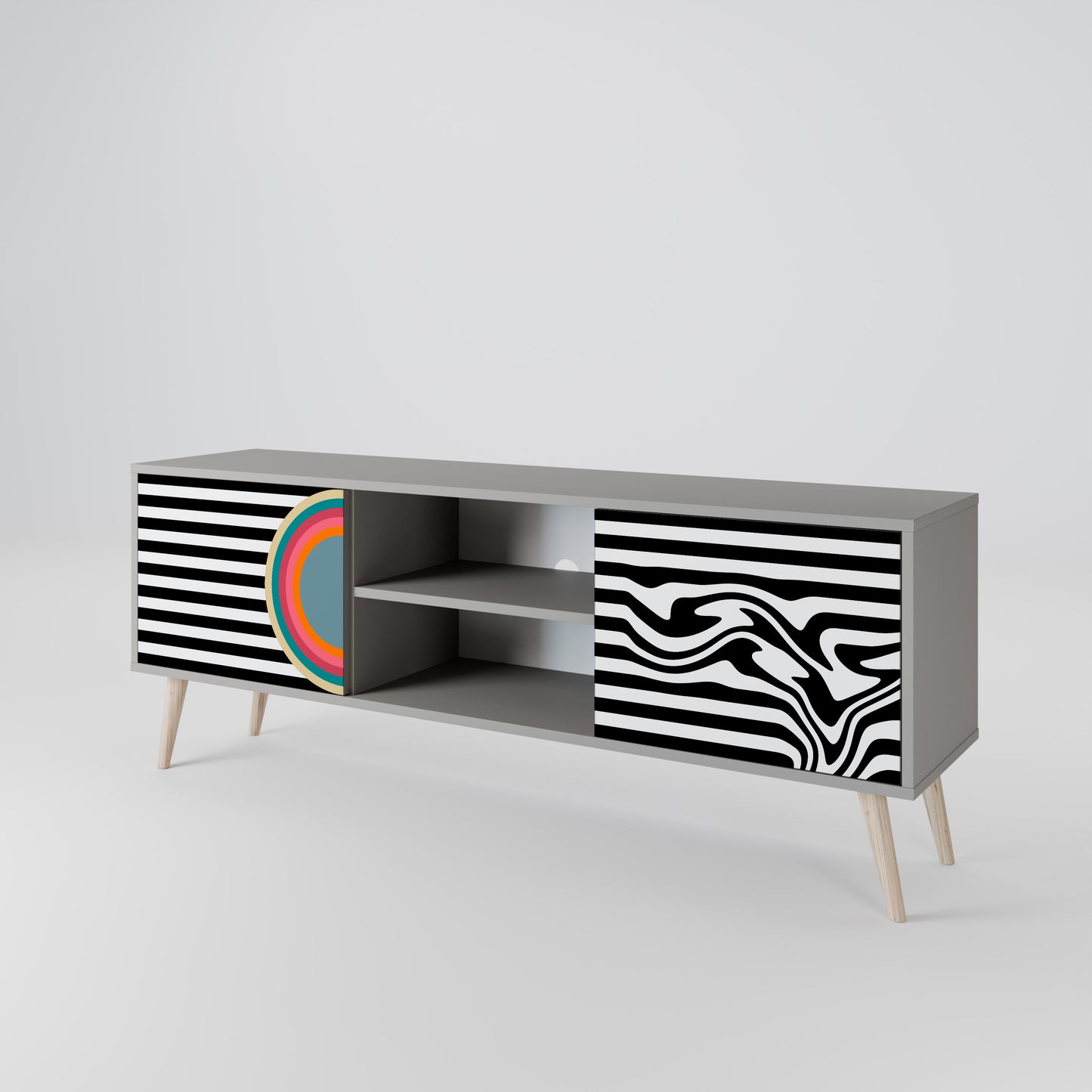 SPECTRA SHOWCASE Έπιπλο τηλεόρασης 2-θυρών