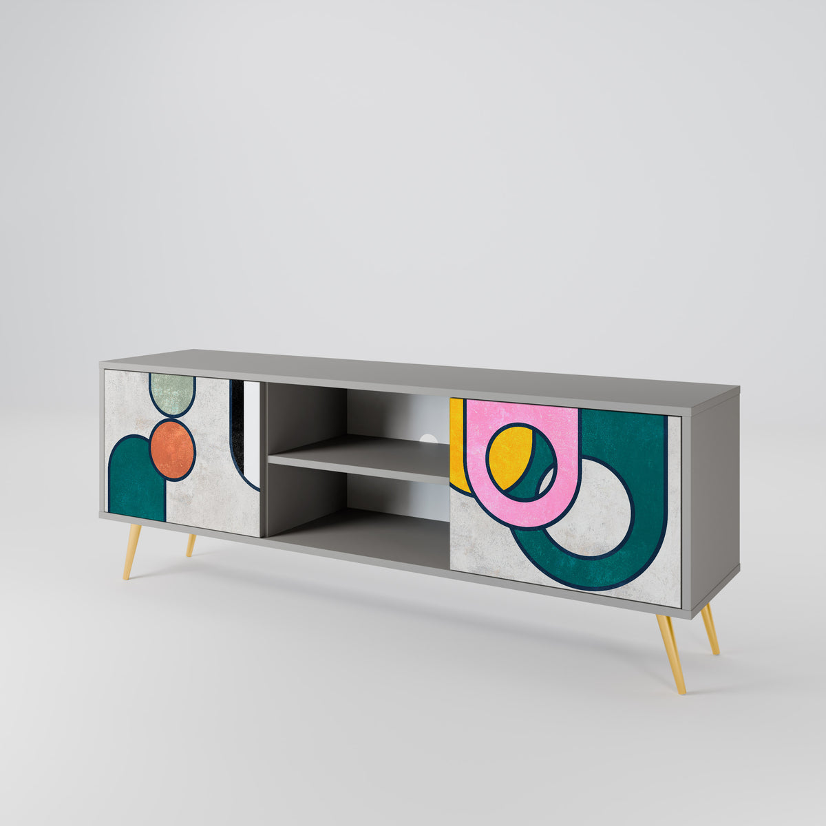 COOL STORY 2-Door TV Cabinet