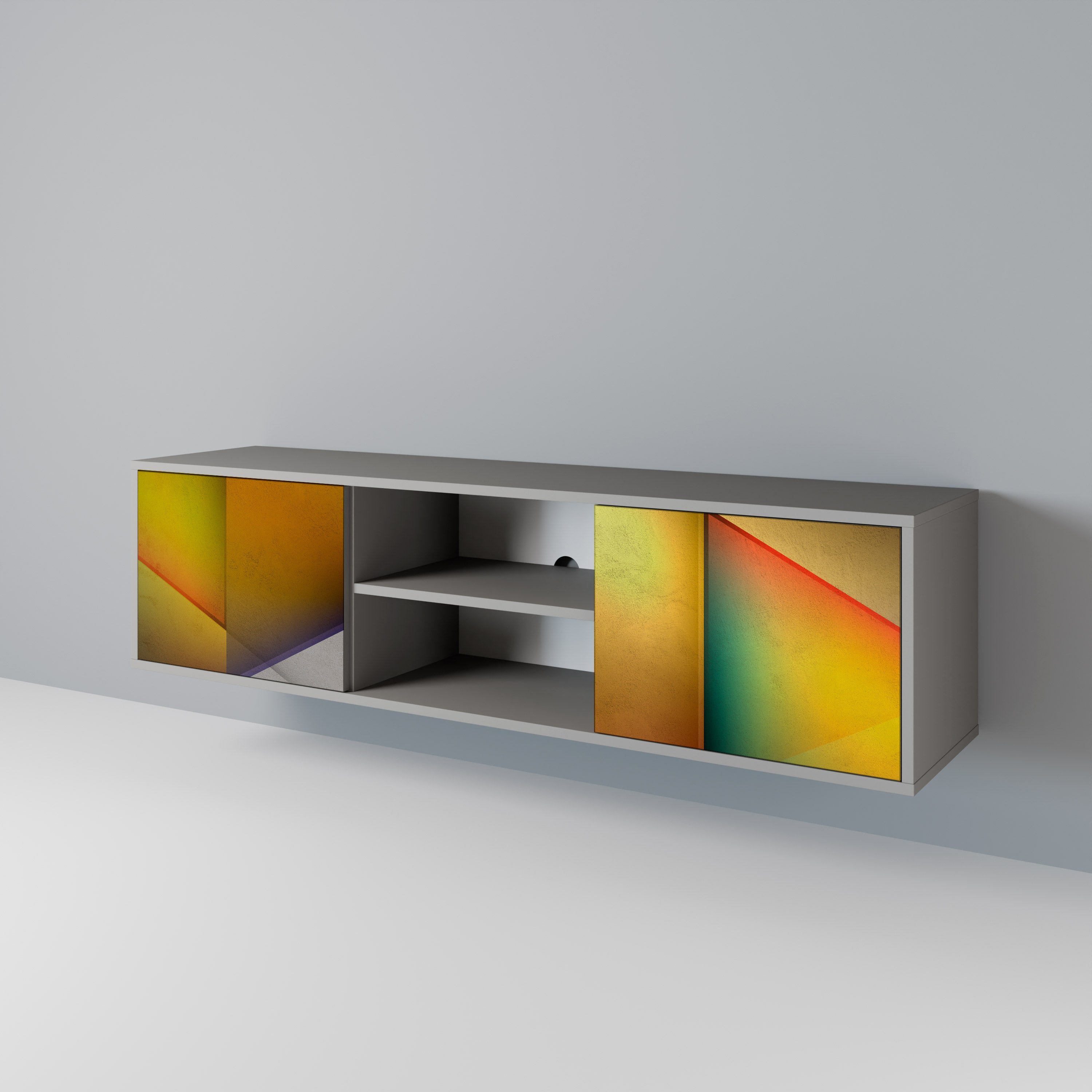 PIERCING SHARPNESS Έπιπλο τηλεόρασης 2-θυρών