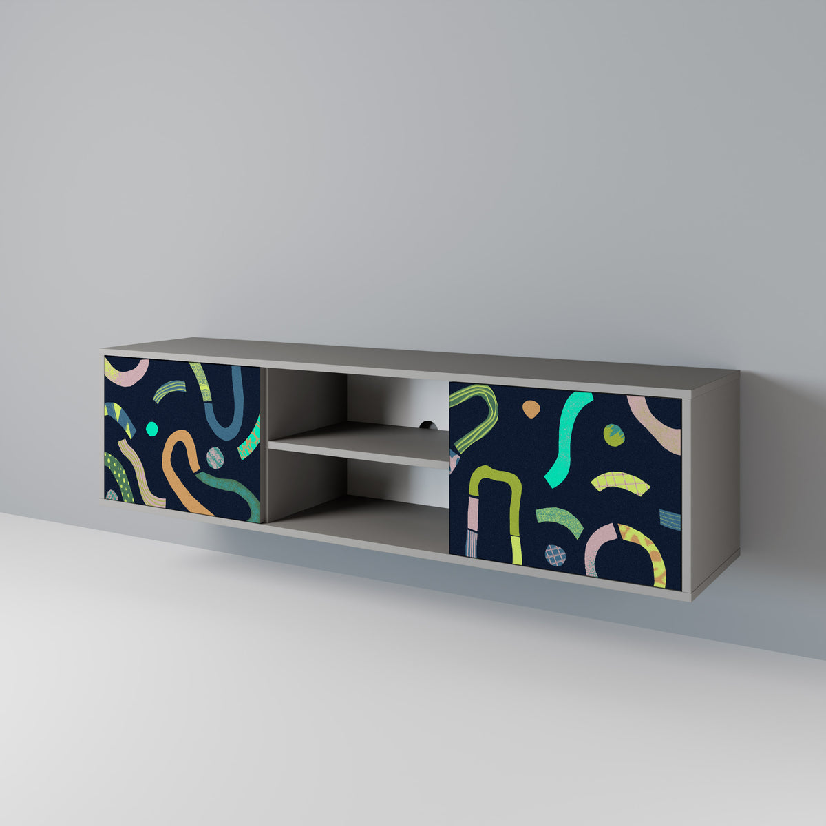 CONTRAST DANCE 2-Door TV Cabinet