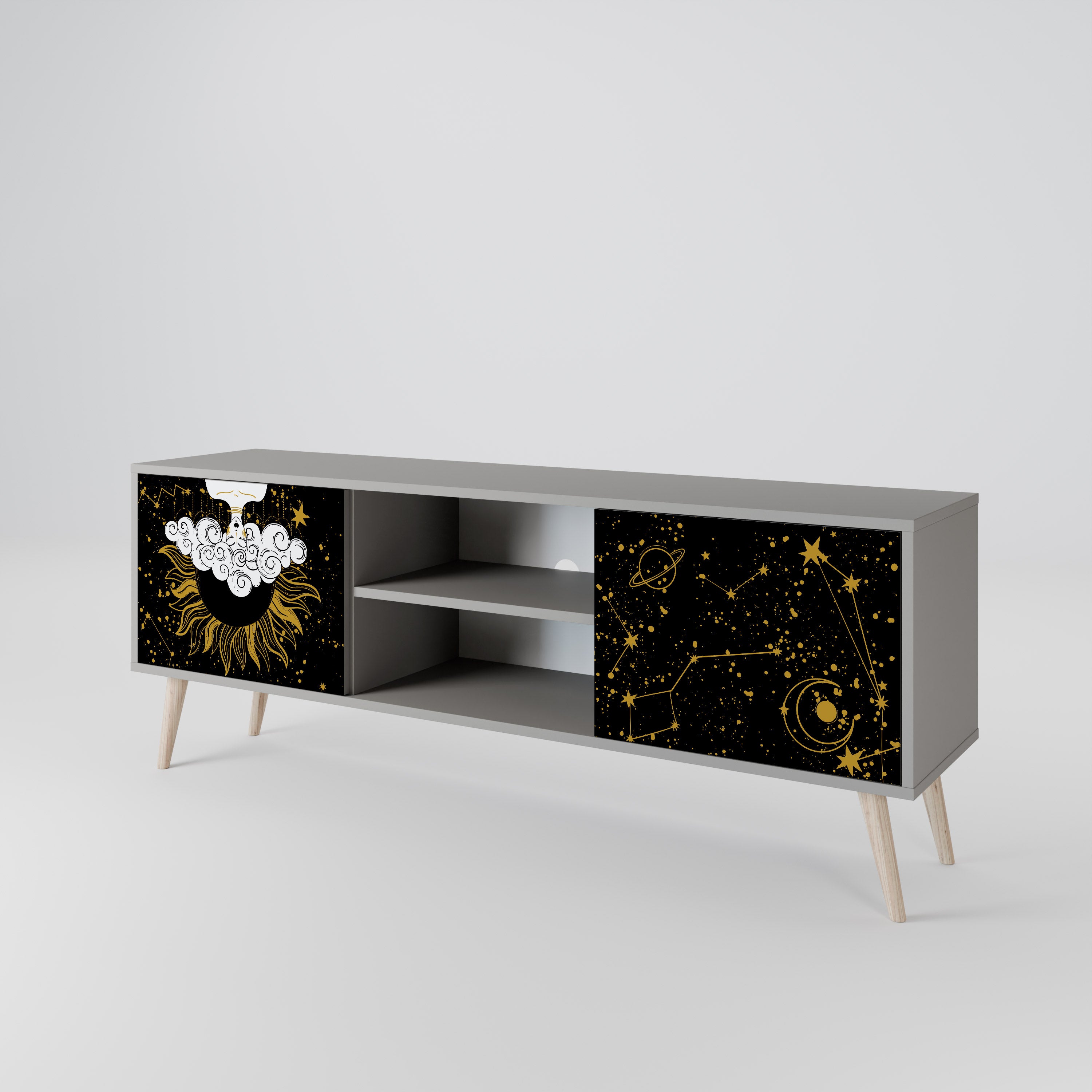 STELLAR CONSTELLATIONS Έπιπλο τηλεόρασης 2-θυρών