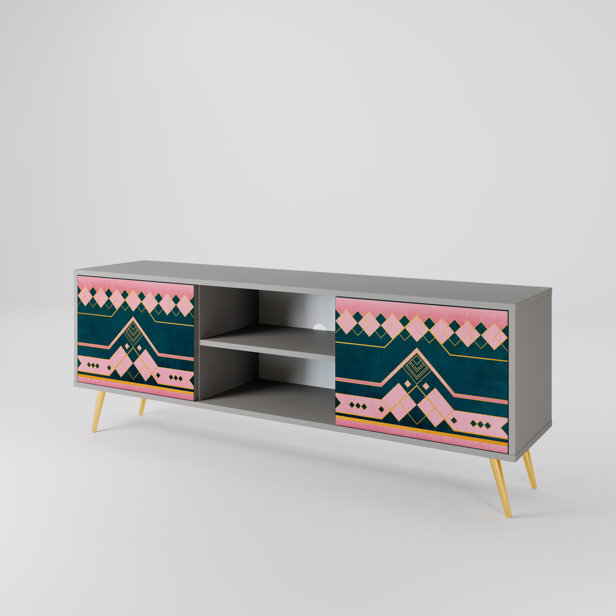 ROYAL COMPOSITION 2-Door TV Cabinet