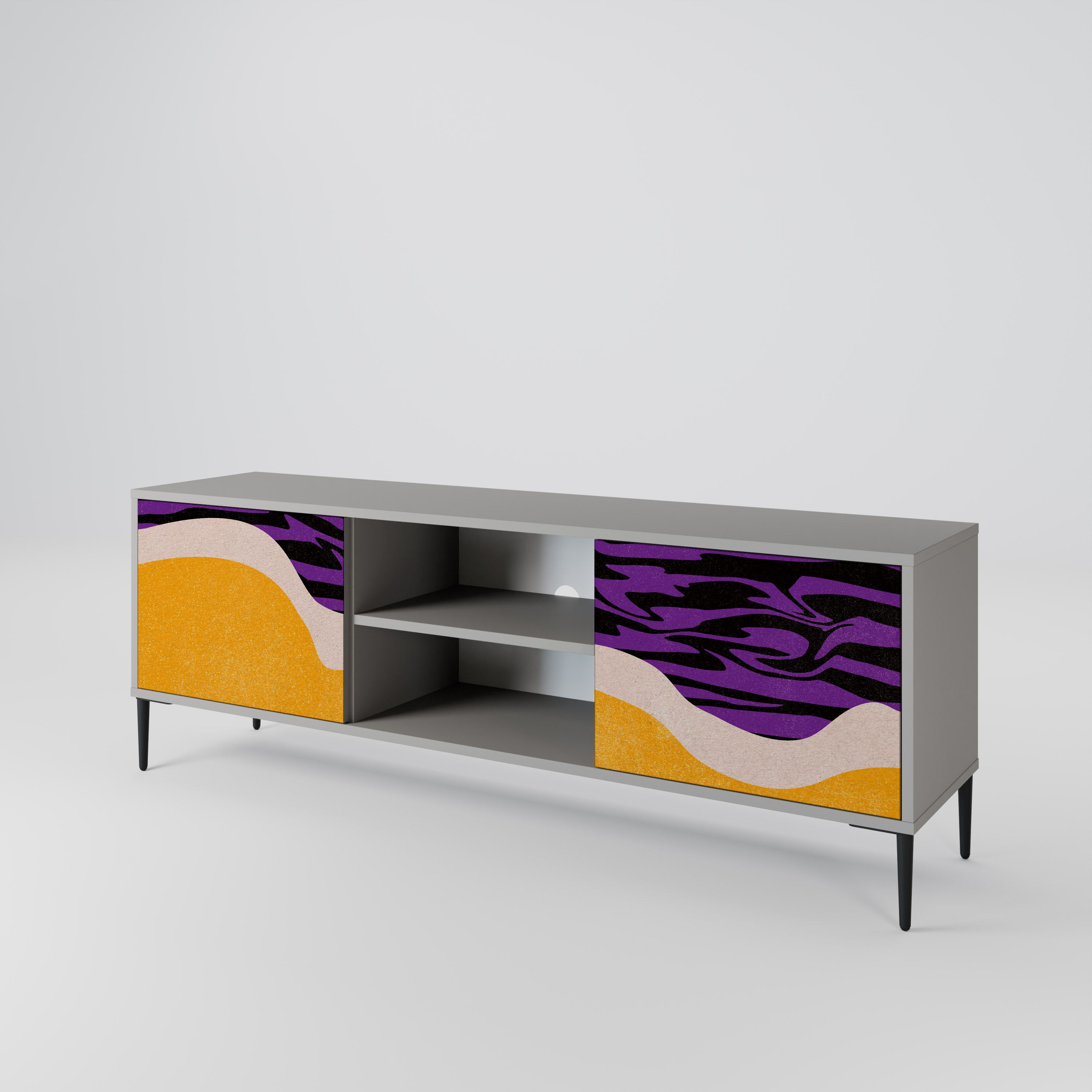 INDEPENDENT BORDER Έπιπλο τηλεόρασης 2-θυρών