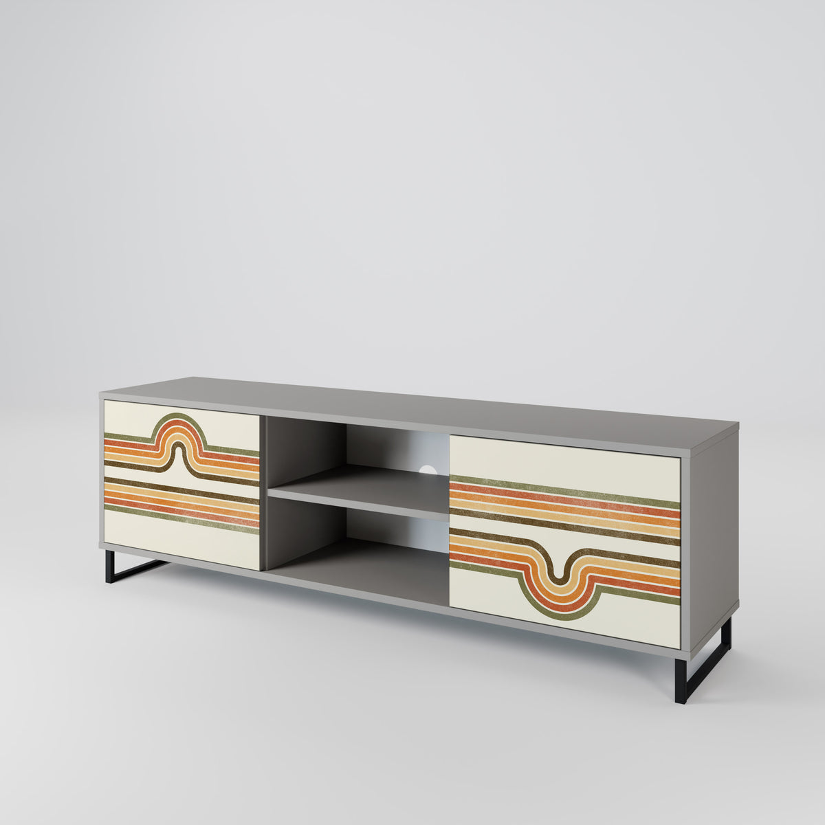 EXCEPTIONAL STREAM Έπιπλο τηλεόρασης 2-θυρών