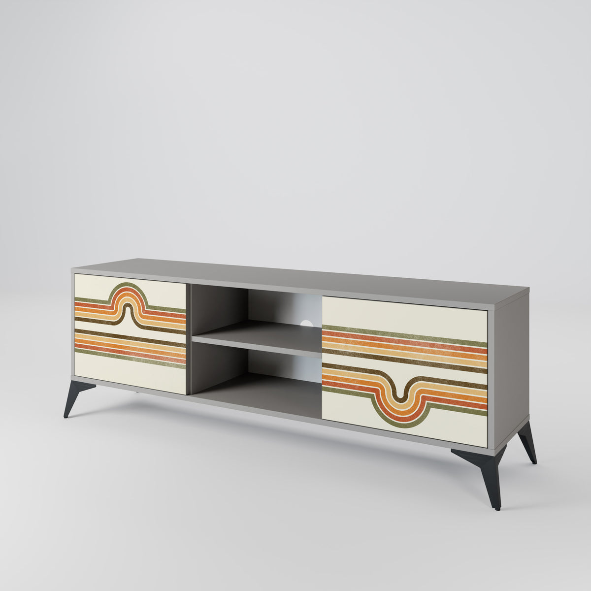 EXCEPTIONAL STREAM Έπιπλο τηλεόρασης 2-θυρών