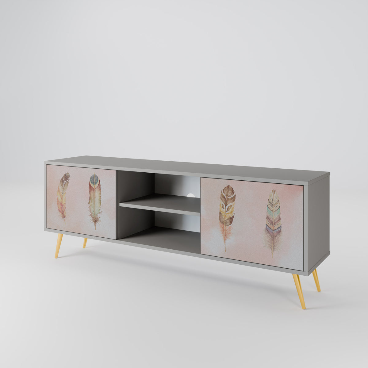 THE DELIQUESCE 2-Door TV Cabinet