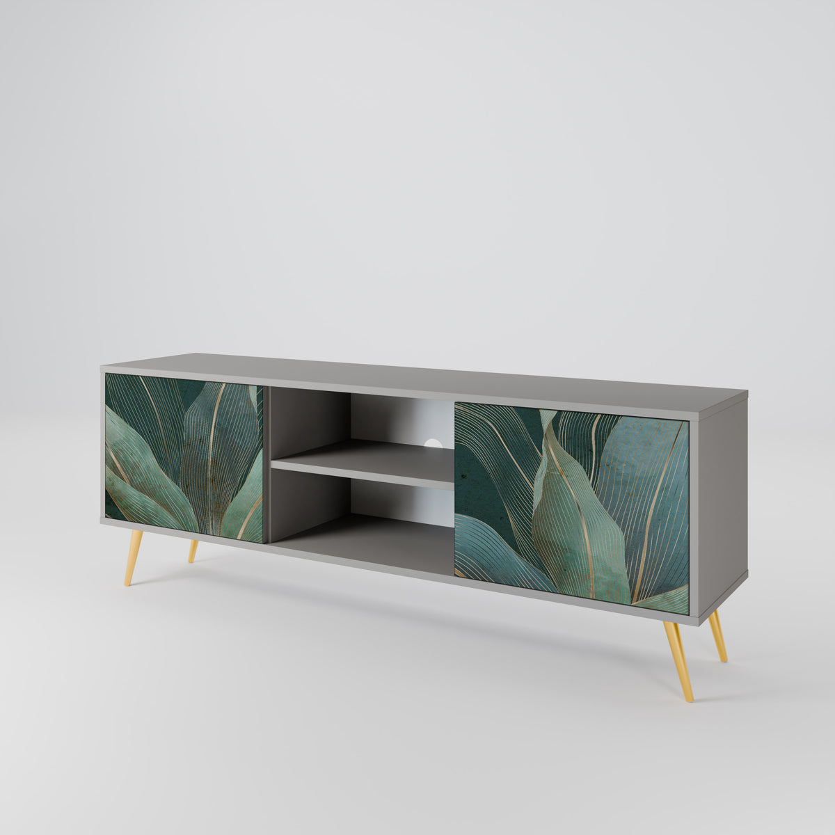 ROYAL GREEN 2-Door TV Cabinet
