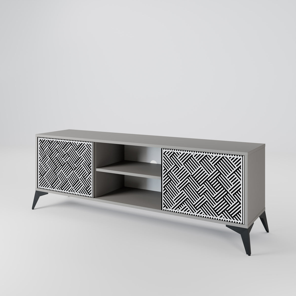 TEMPORARY SEQUENCE 2-Door TV Cabinet