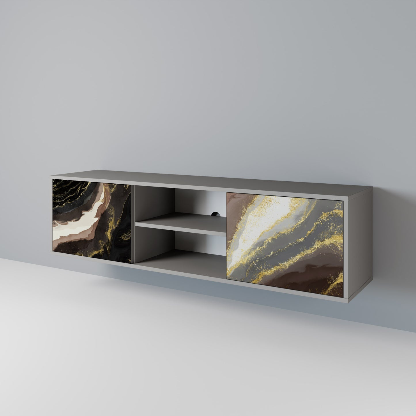 GOLD DUST 2-Door TV Cabinet