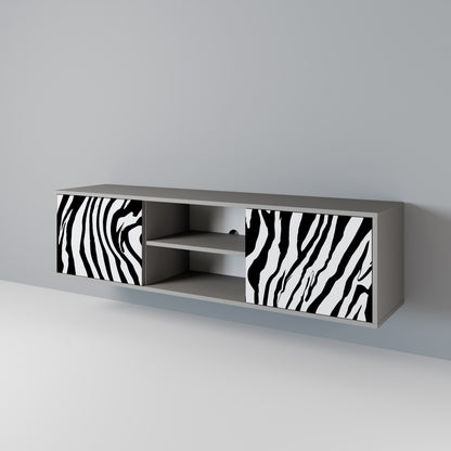 SPLENDID ZEBRA Έπιπλο τηλεόρασης 2-θυρών