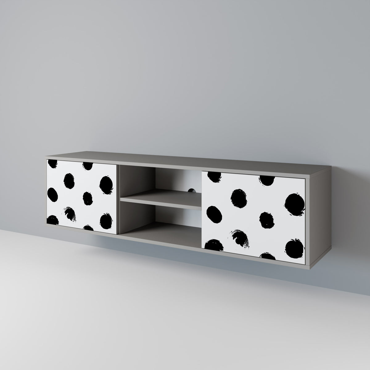 SLIPPING MINUTES Έπιπλο τηλεόρασης 2-θυρών