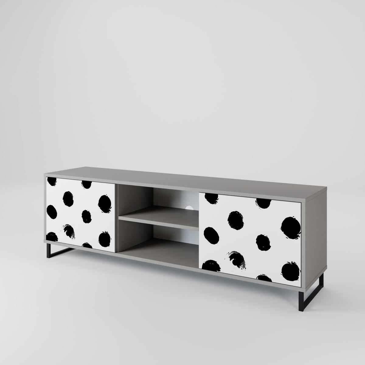 SLIPPING MINUTES Έπιπλο τηλεόρασης 2-θυρών