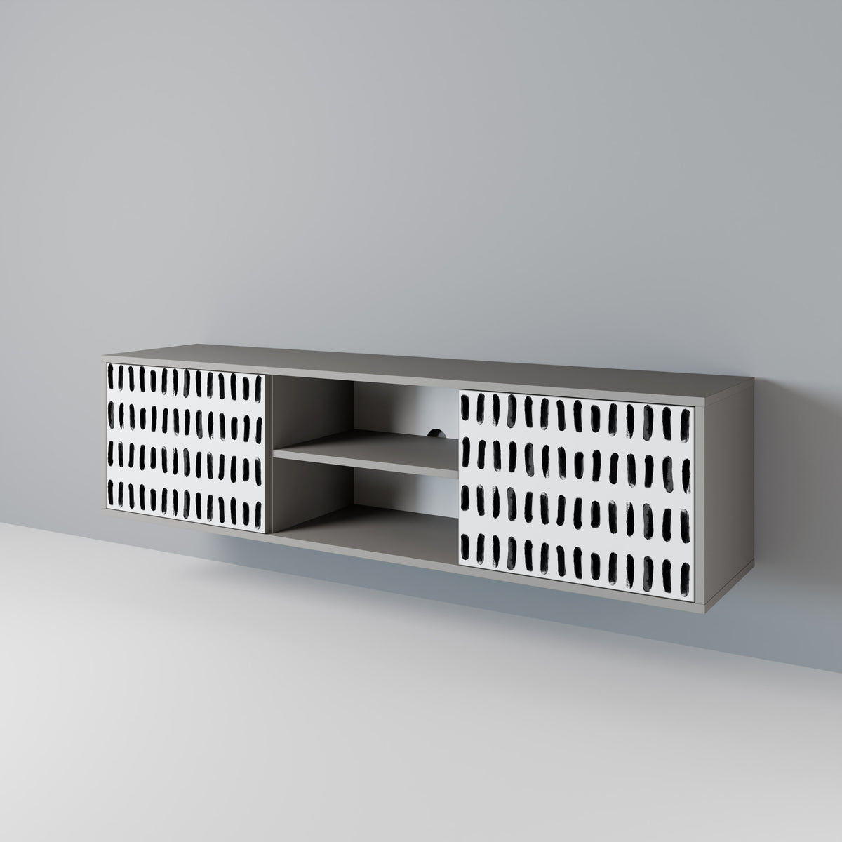 NIGHTY MELODIES Έπιπλο τηλεόρασης 2-θυρών