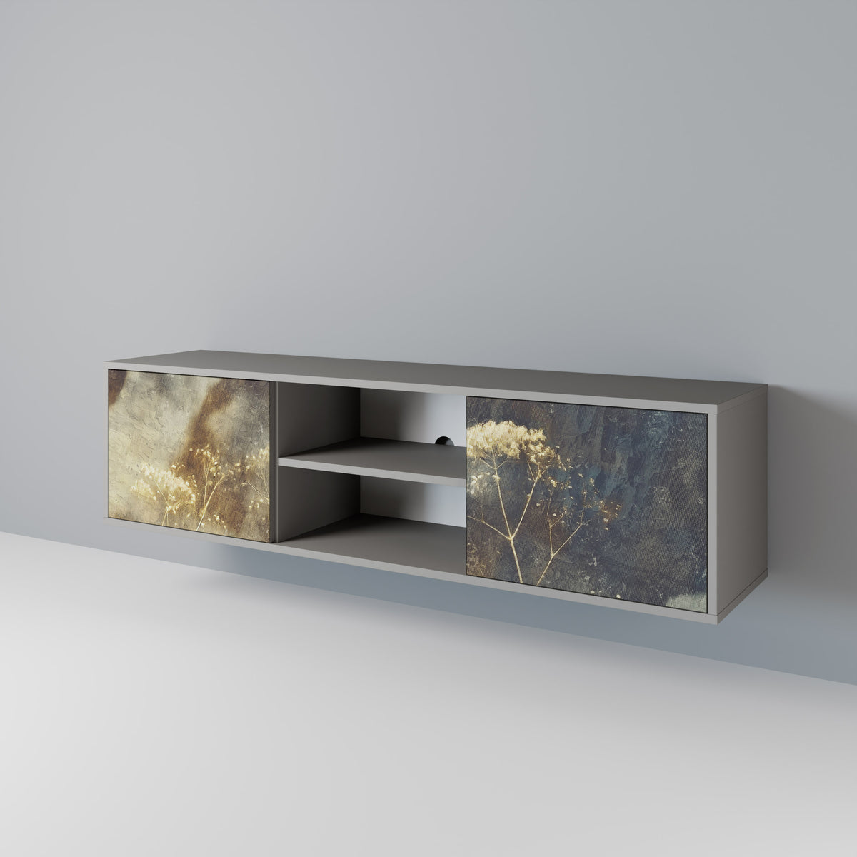 GENTLE POWER Έπιπλο τηλεόρασης 2-θυρών