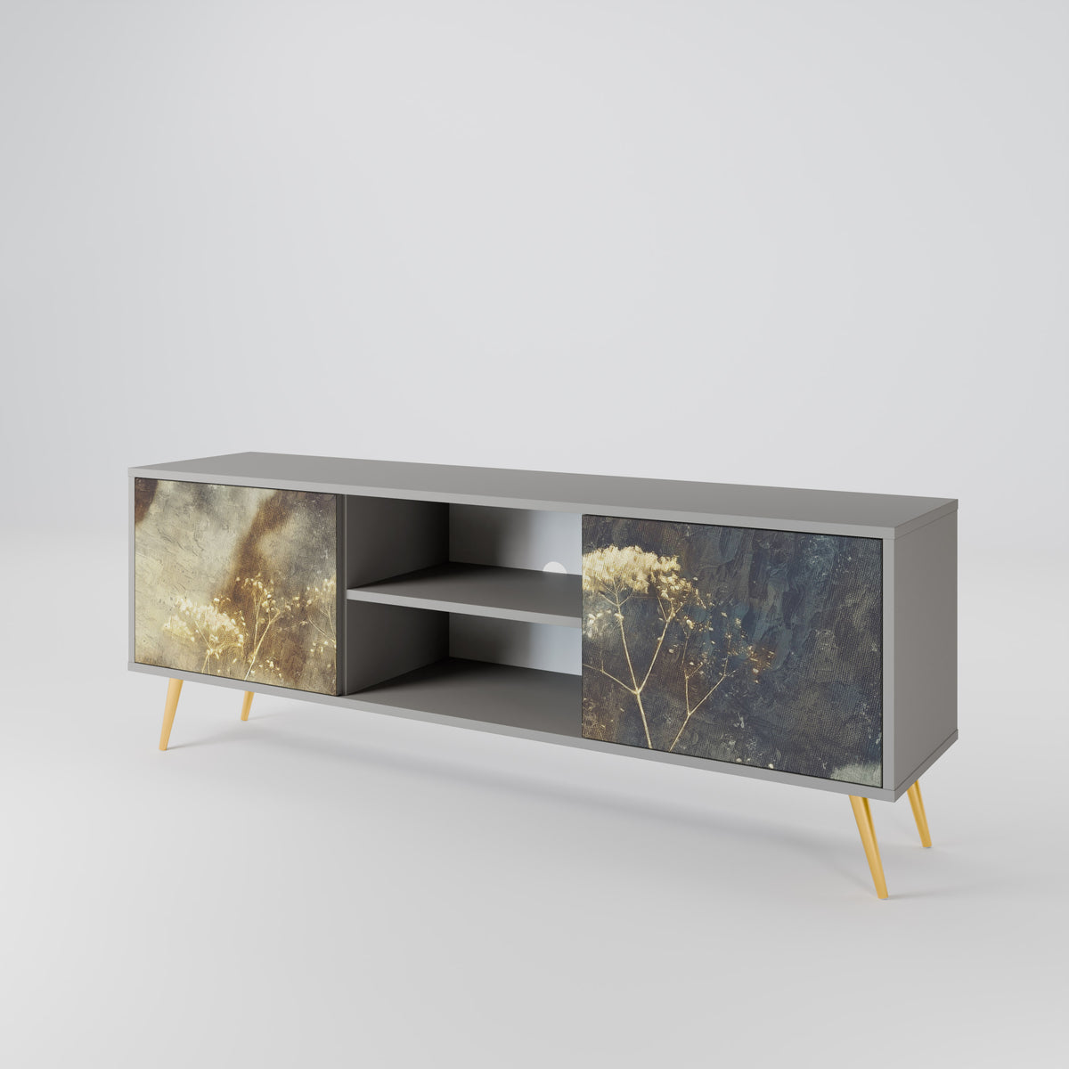 GENTLE POWER Έπιπλο τηλεόρασης 2-θυρών