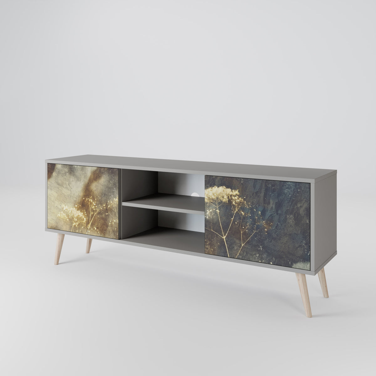 GENTLE POWER Έπιπλο τηλεόρασης 2-θυρών