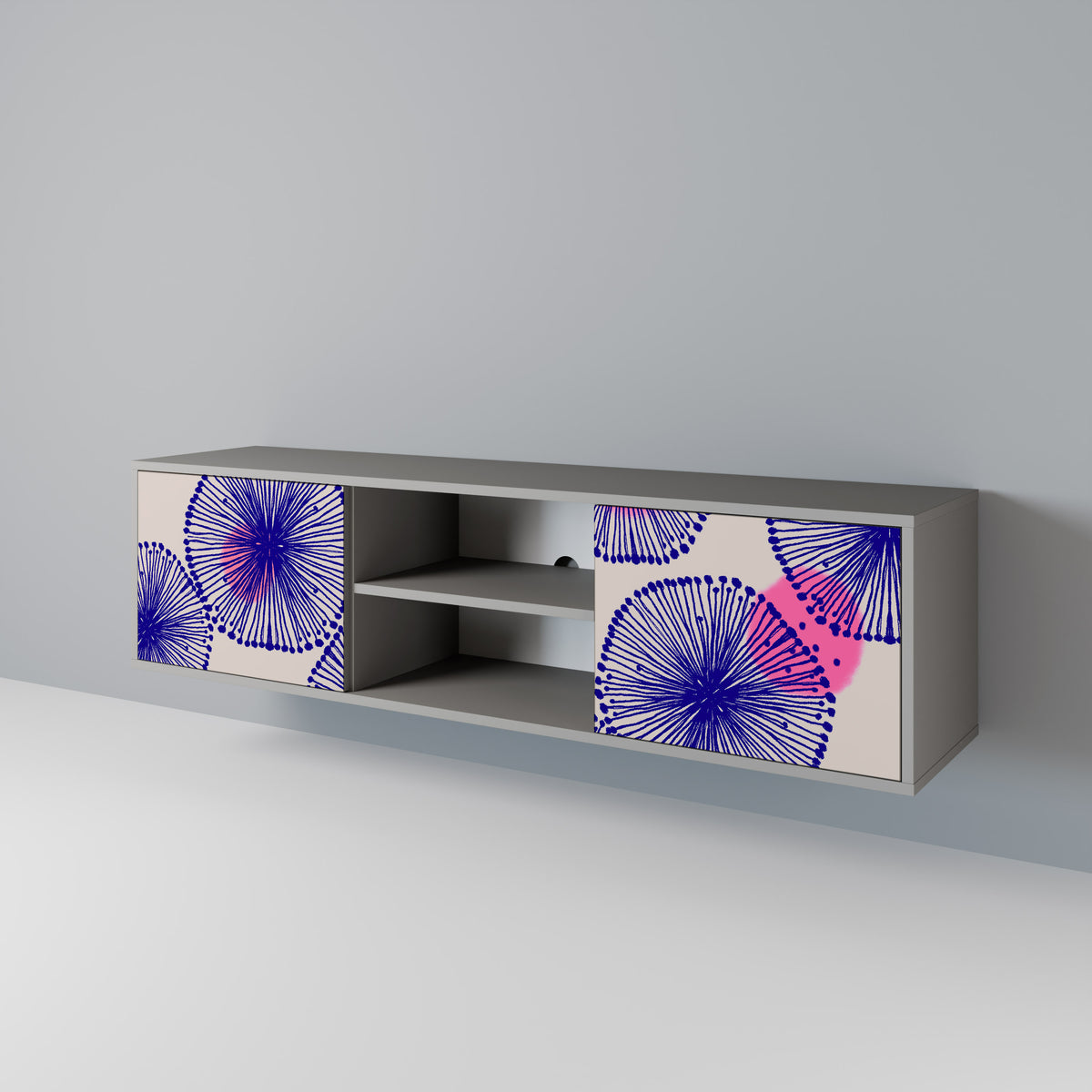 MAGIC NATURE Έπιπλο τηλεόρασης 2-θυρών