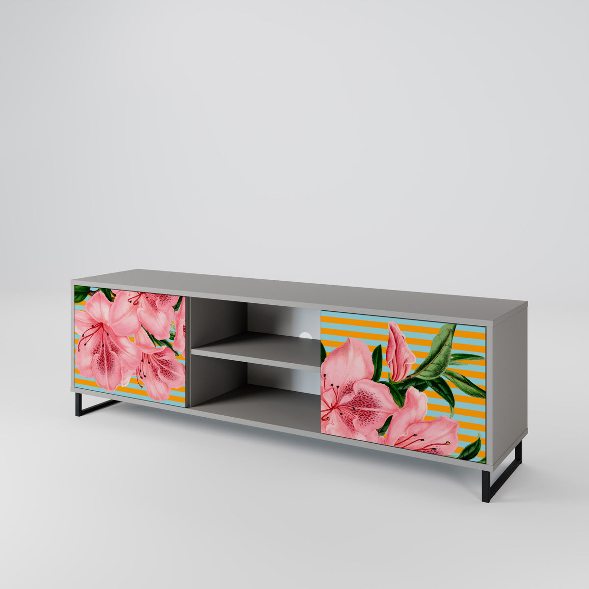 FRAGILE BEAUTY Έπιπλο τηλεόρασης 2-θυρών