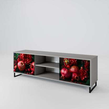 DAHLIAS AND POMEGRANATES Έπιπλο τηλεόρασης 2-θυρών