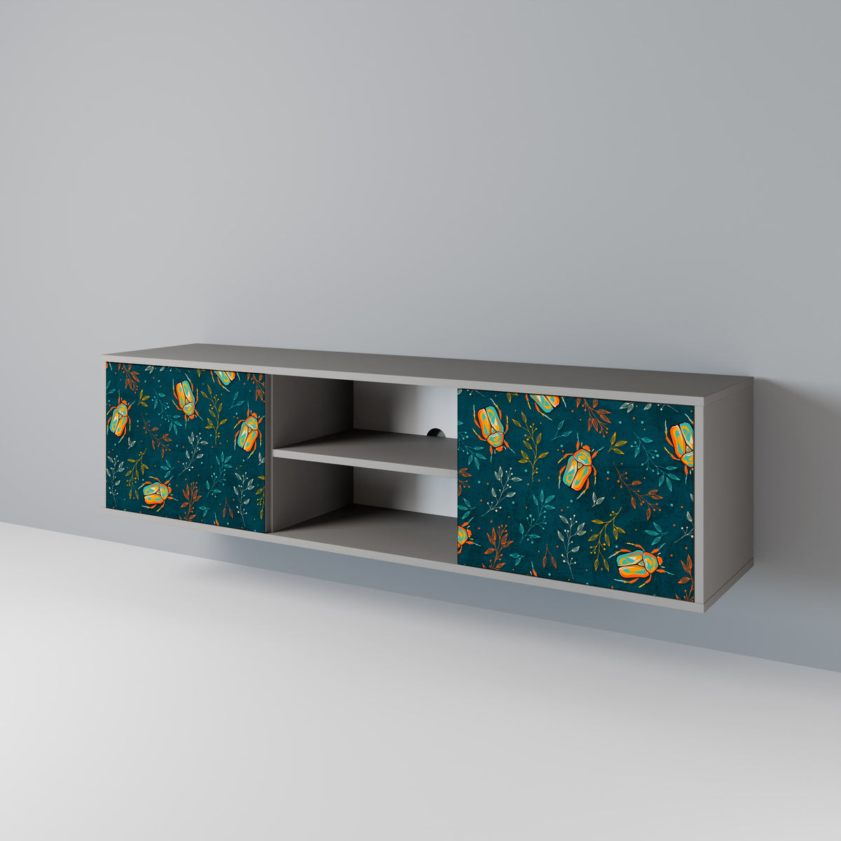 AUTUMN INSECTS Έπιπλο τηλεόρασης 2-θυρών