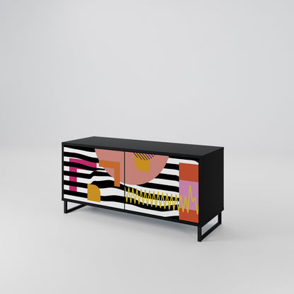 CHROMATIC ABSTRACT Συμπαγές έπιπλο τηλεόρασης 2-θυρών