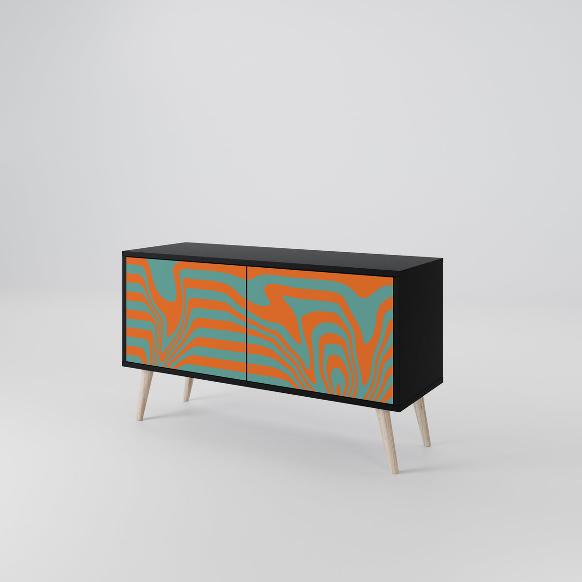 LINE COLLAPSE Συμπαγές έπιπλο τηλεόρασης 2-θυρών