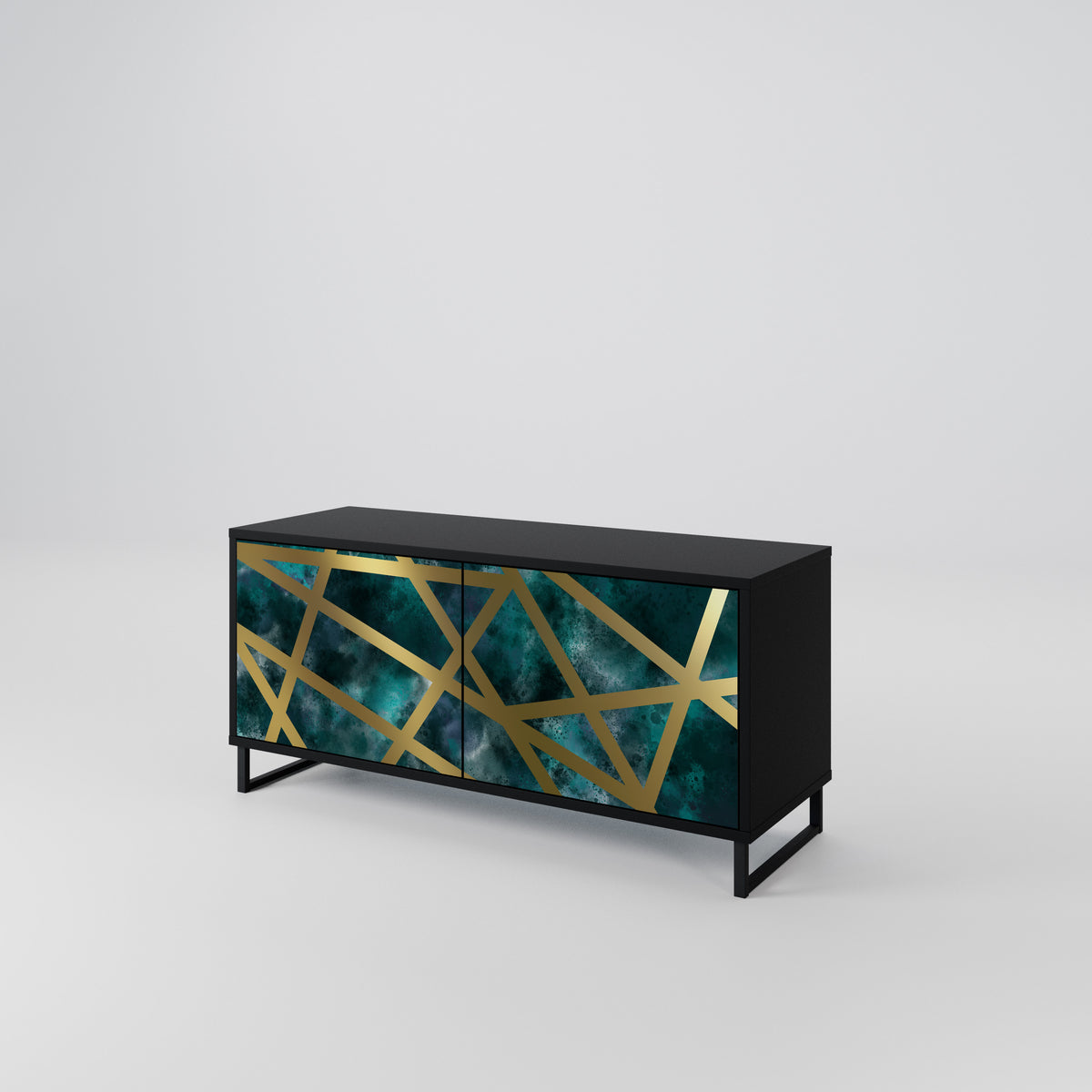 THE LABYRINTH OF GOLD Συμπαγές έπιπλο τηλεόρασης 2-θυρών