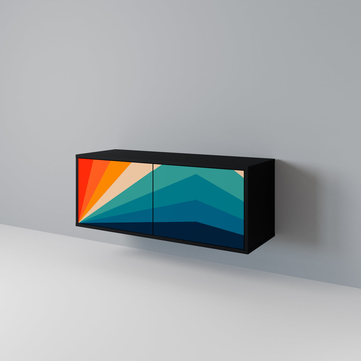 PRISM CONCUSSION Συμπαγές έπιπλο τηλεόρασης 2-θυρών