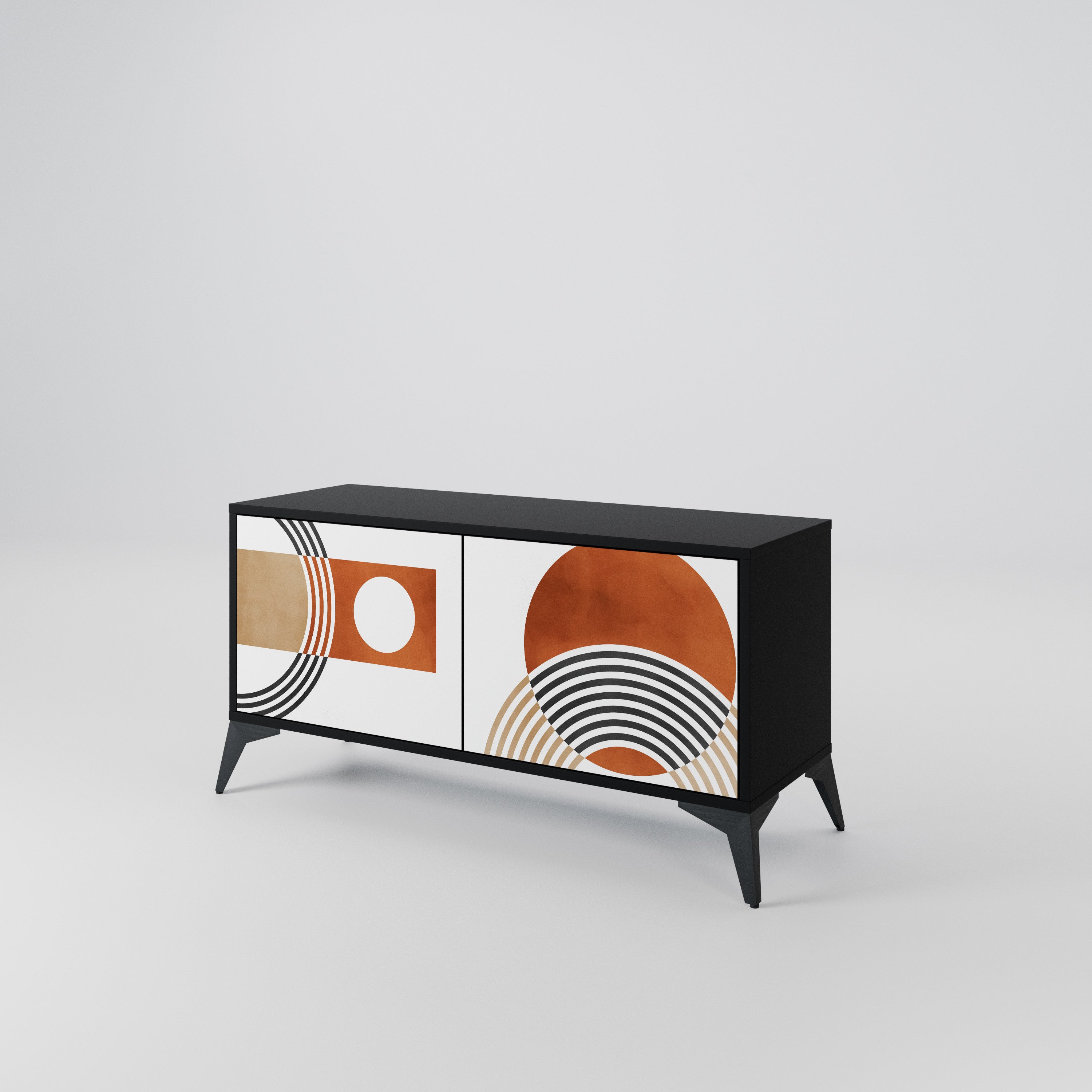 CIRCLE RHYTM Compact 2-Door TV Cabinet