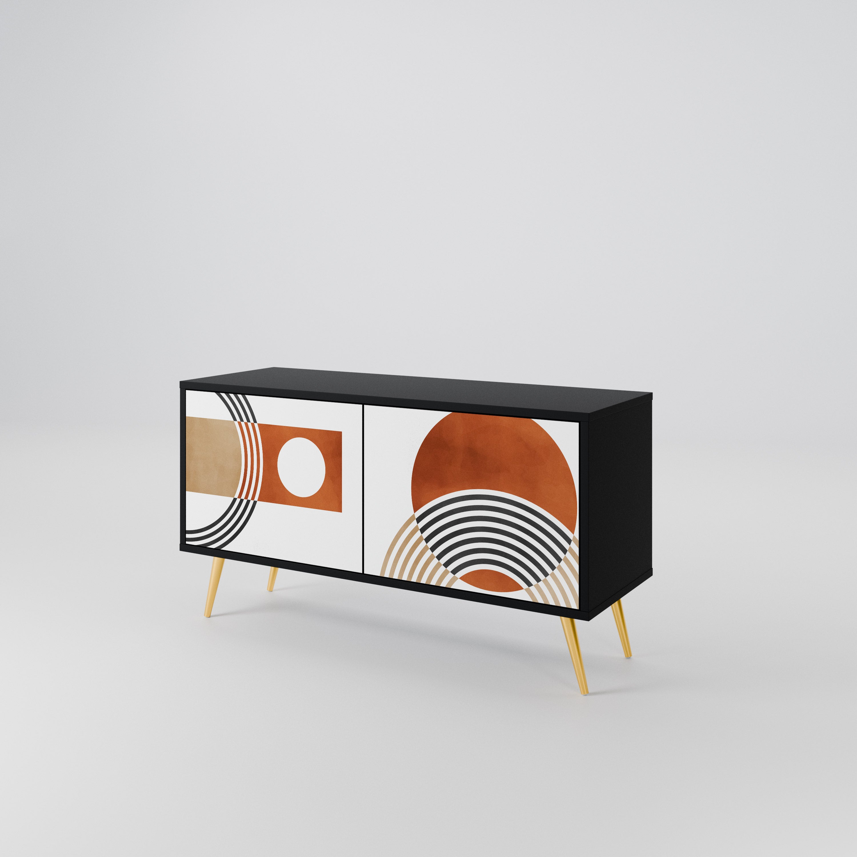 CIRCLE RHYTM Compact 2-Door TV Cabinet