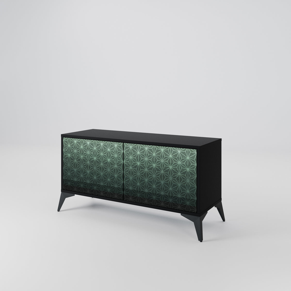 ORNAMENTAL GLIMMER Compact 2-Door TV Cabinet