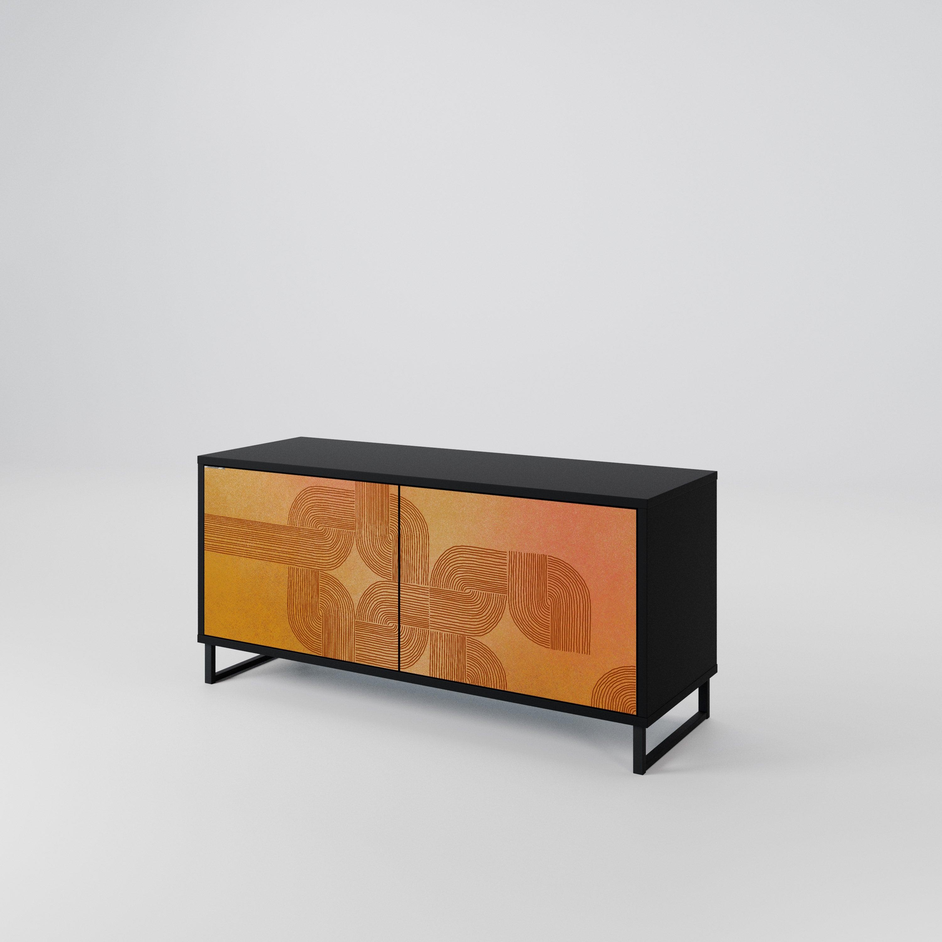 STRENGTHENING RELATION Συμπαγές έπιπλο τηλεόρασης 2-θυρών