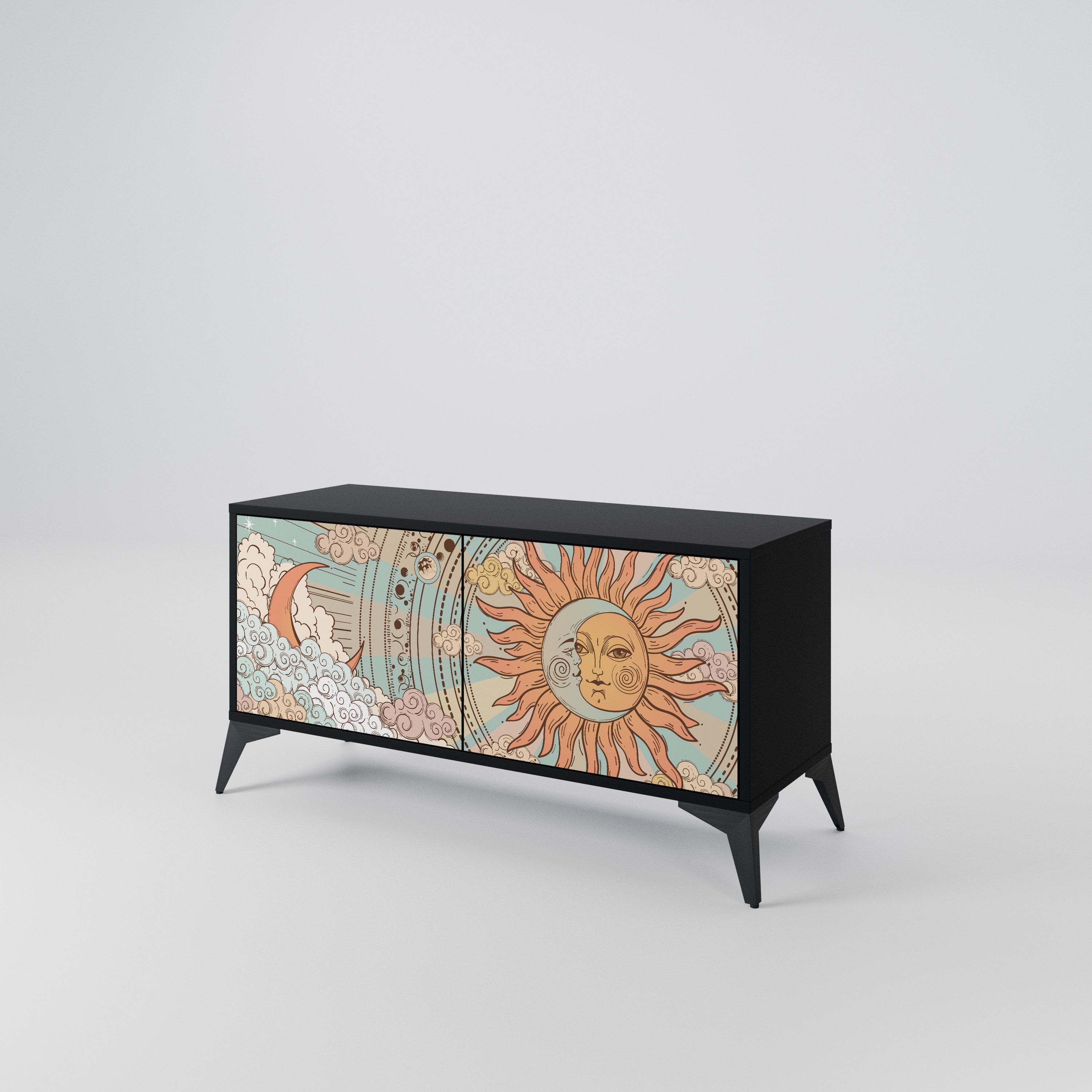 MYSTICAL STRUCTURE Συμπαγές έπιπλο τηλεόρασης 2-θυρών