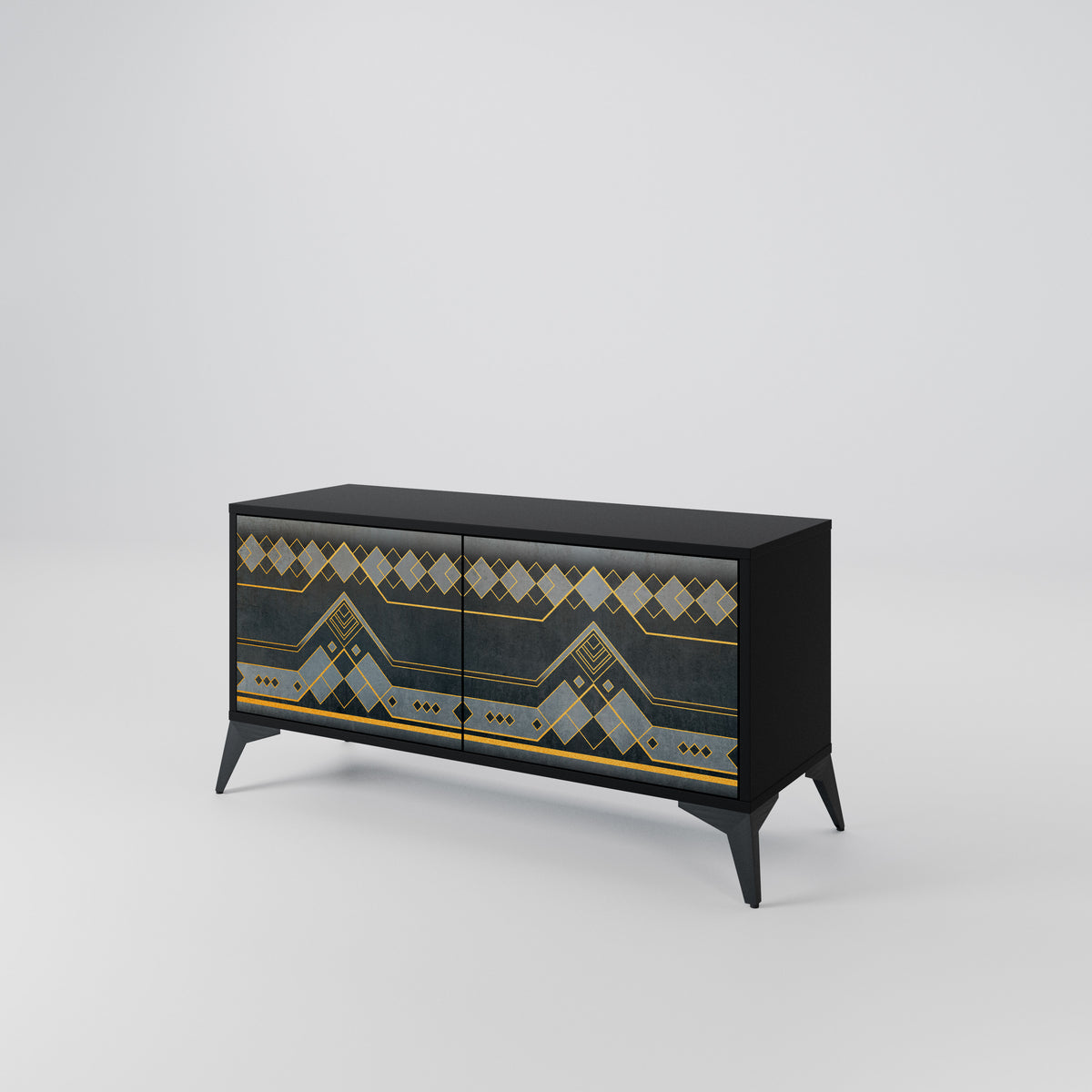 ROYAL ORDINARINESS Compact 2-Door TV Cabinet